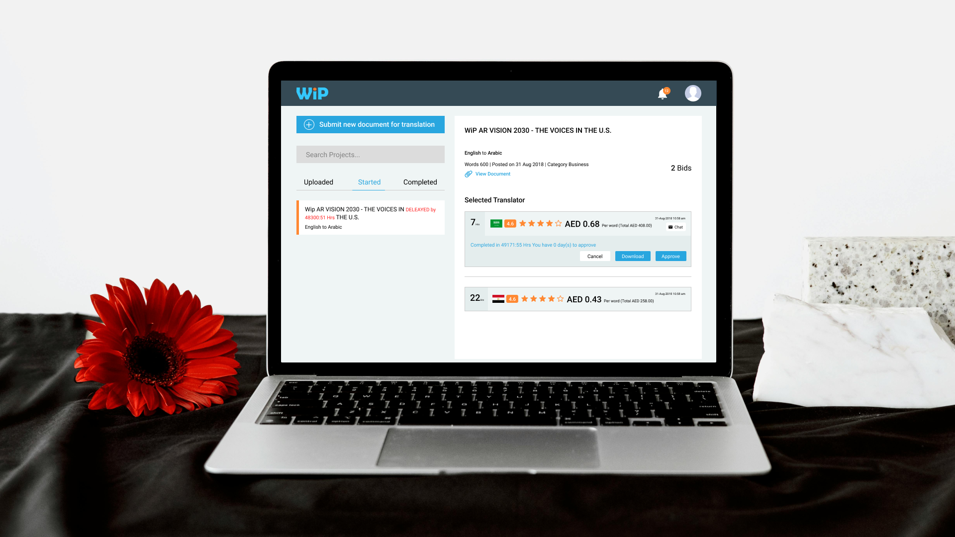 Making translation as easy as ordering a cab