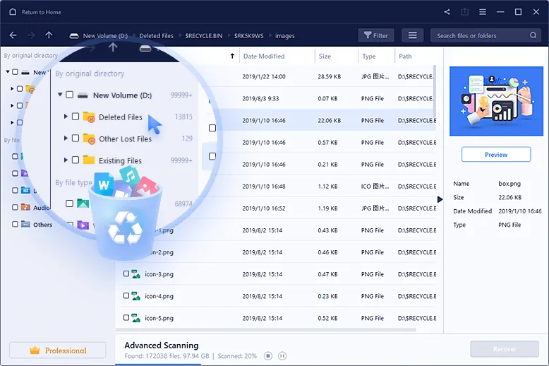 EaseUS data recovery